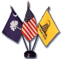 Sample configuration of 4X6" flags from your smALL FLAGs store.