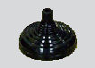 The tall black plastic flag base for 1 4x6" desk flag from your smALL FLAGs store.