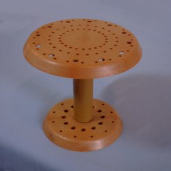 Brown plastic base for 72 4x6" flags and/or 12 12x18" flags.