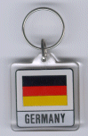 German key ring - front