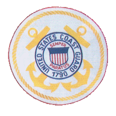 The smALL FLAGs 10" Patch for the US Coast Guard