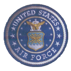 The smALL FLAGs 10" Patch for the US Air Force
