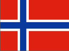 The Flag of Norway.