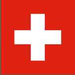 The Flag of Switzerland.
