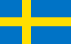 The Flag of Sweden.