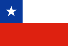 The flag of Chile